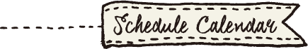 Schedule Calendar